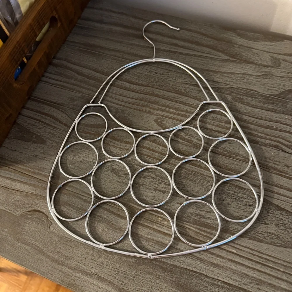Scarf or Accessory Hanger with 15 Spots
